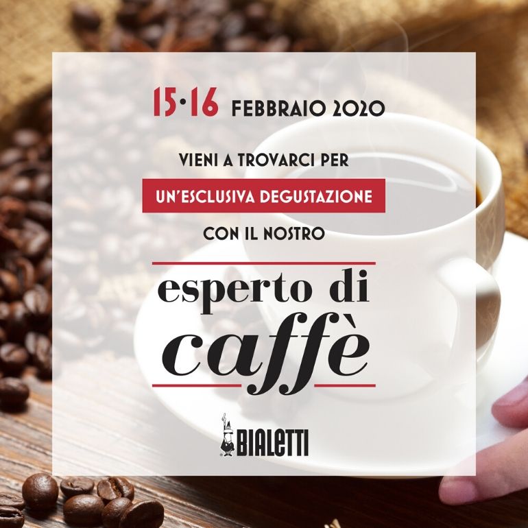 Bialetti: degustazione di caffè con l'esperto